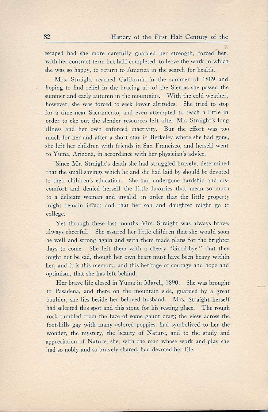 History of the First Half Century of the Oswego State Normal and Training School, 
Oswego, N.Y. - Page 87