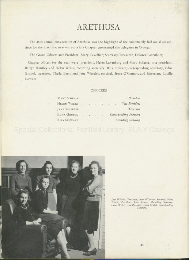 The Ontarian - Page 1.  Title Page.  1941 Ontarian