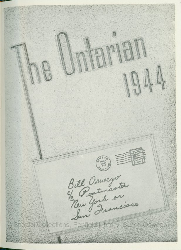 The Ontarian - 1944 Ontarian Cover