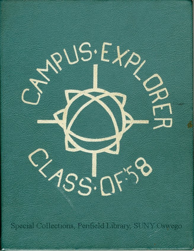 Campus Explorer.  Class of '58 - 1958 Campus School Yearbook       Front cover