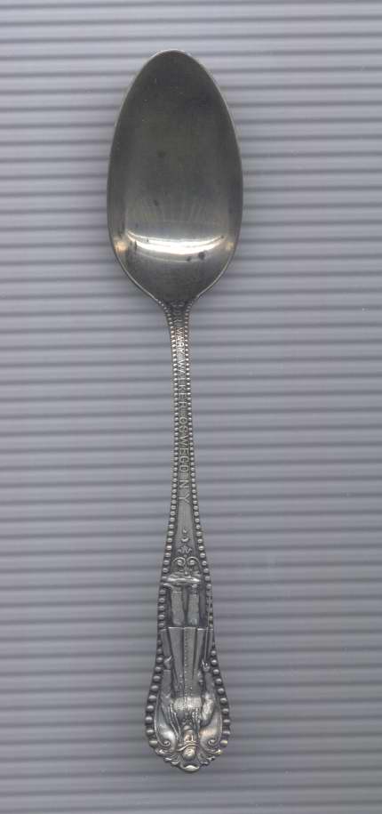 Reverse of Commemorative Spoon - Reverse of Commemorative Spoon
