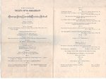 1886 Oswego State Normal & Training School Quarter-Centennial Celebration program