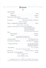 1940 Oswego State Normal School Commencement program