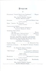 1943 Oswego State Teachers College Commencement + Baccalaureate programs