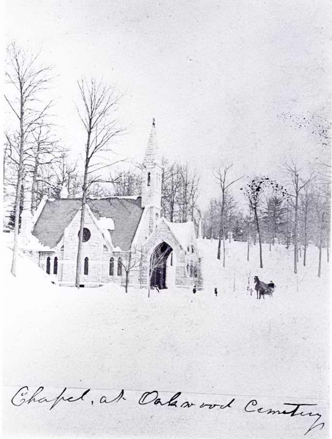 Chapel, at Oakwood Cemetery