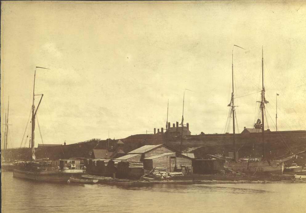 Grampus Bay Lumber Docks