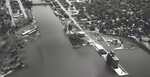 Oswego Harbor and City.  1956