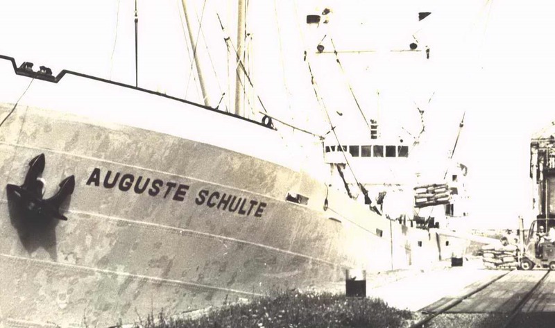 'Auguste Schulte' moored at we