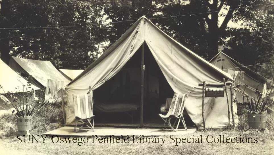 Tent at Camp Shady Shore