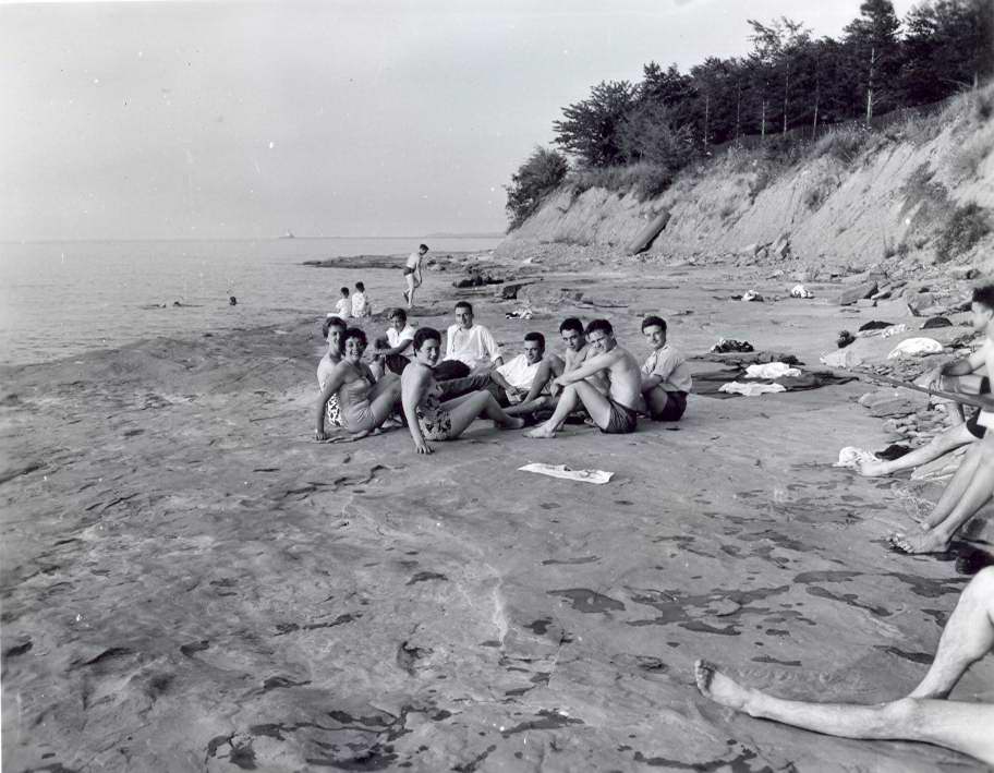 Group of people on the beach