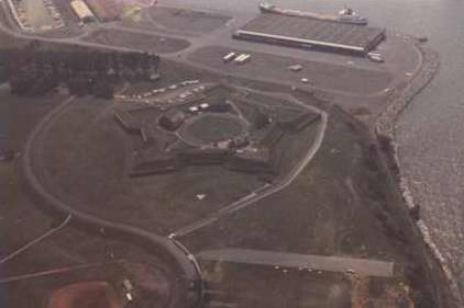 Fort Ontario, aerial view