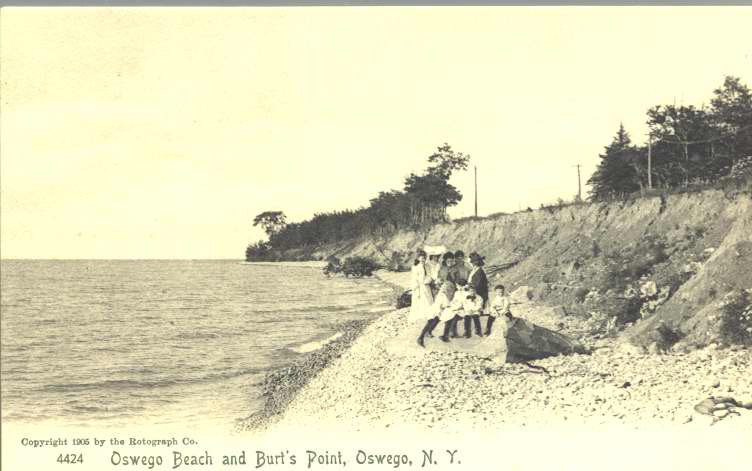 Oswego Beach and Burt's Point