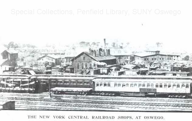 N Y Centrail Railroad Shops, A