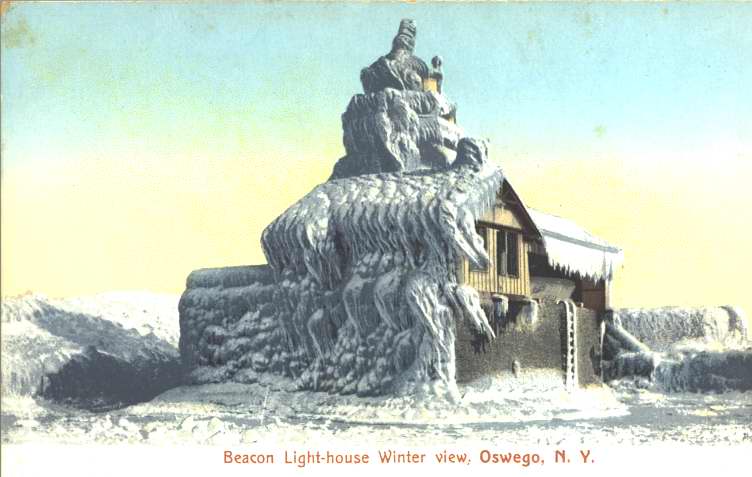 Beacon Light-house Winter View