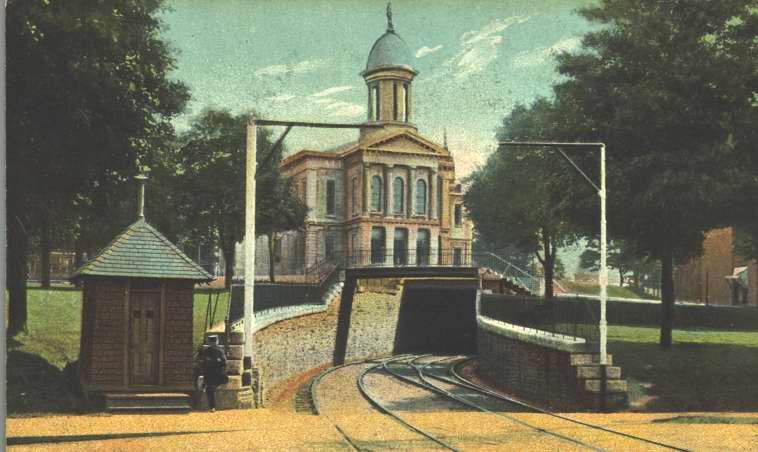 Railroad Tunnel and County Cou