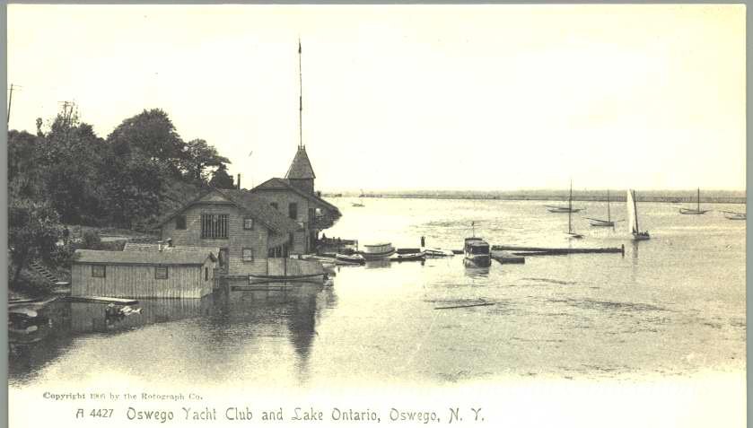 Oswego Yacht Club and Lake Ont