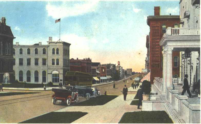 West First Street, Looking Nor
