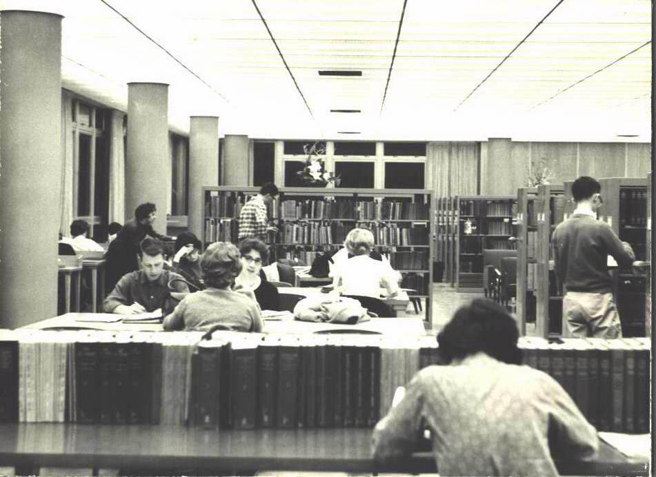 College Library in Rich Hall.