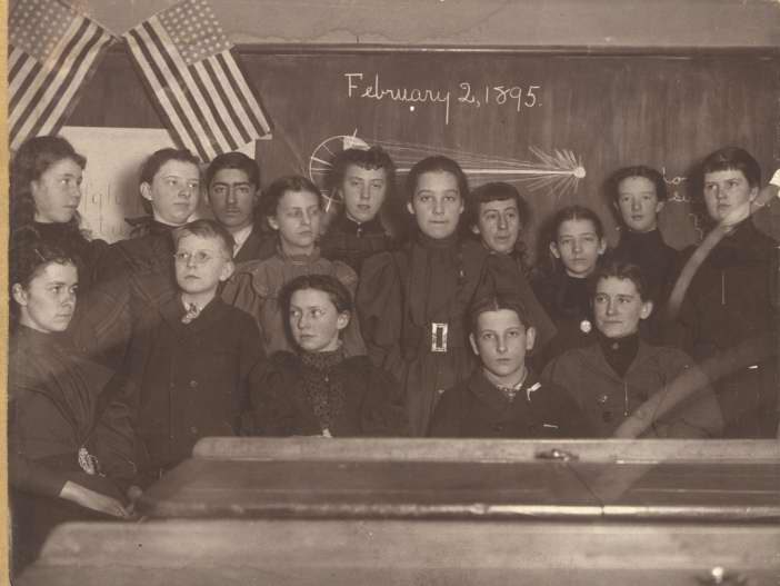 1895 Oswego Normal School Classroom