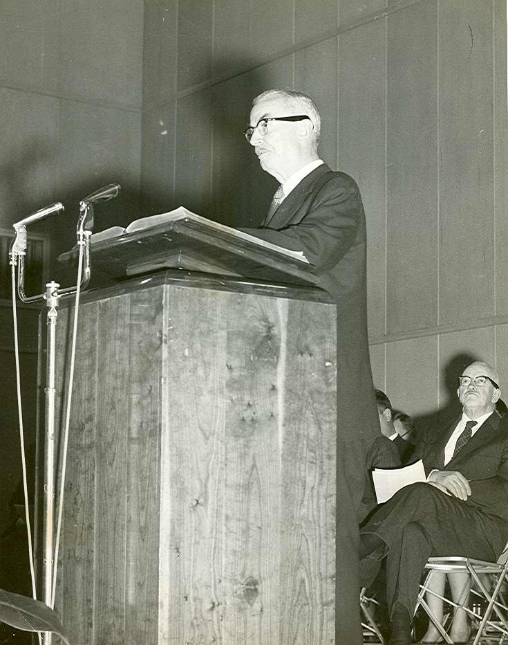 1958 Commencement speaker