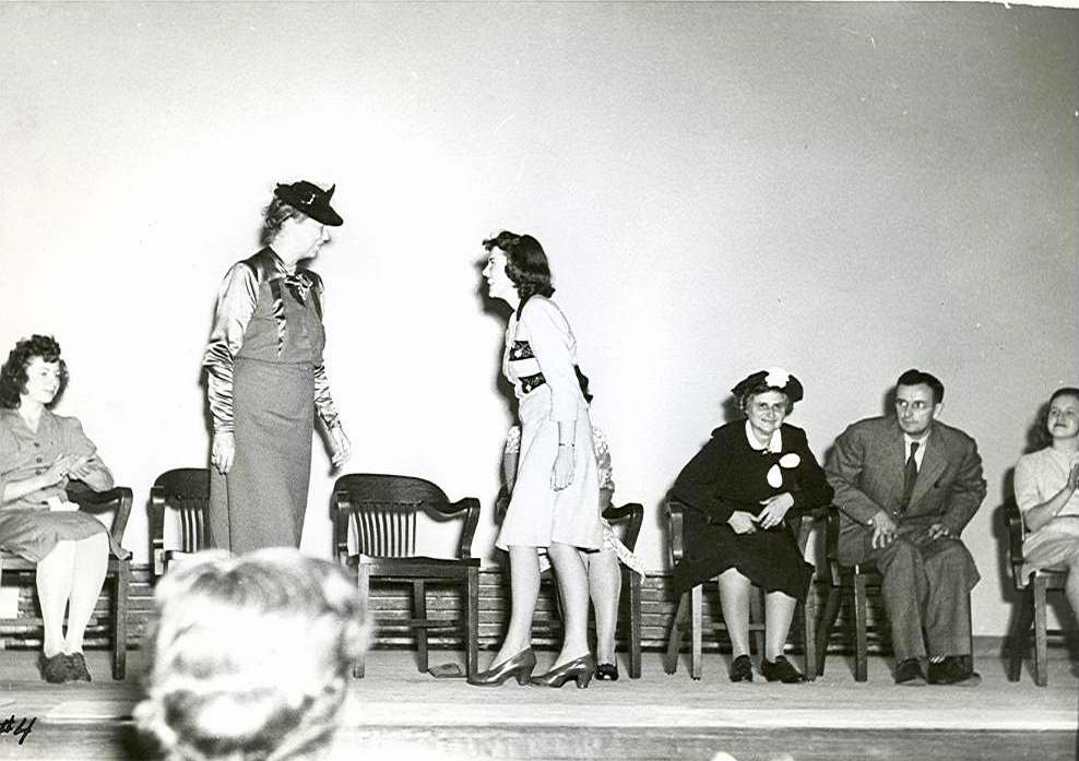 Eleanor Roosevelt's visit