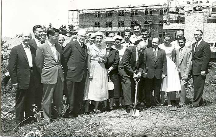 Groundbreaking for Dining Hall