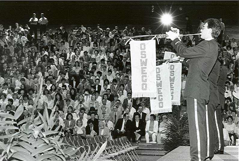 1986 Commencement ceremony
