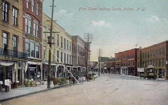 First Street, looking South - First Street, looking South