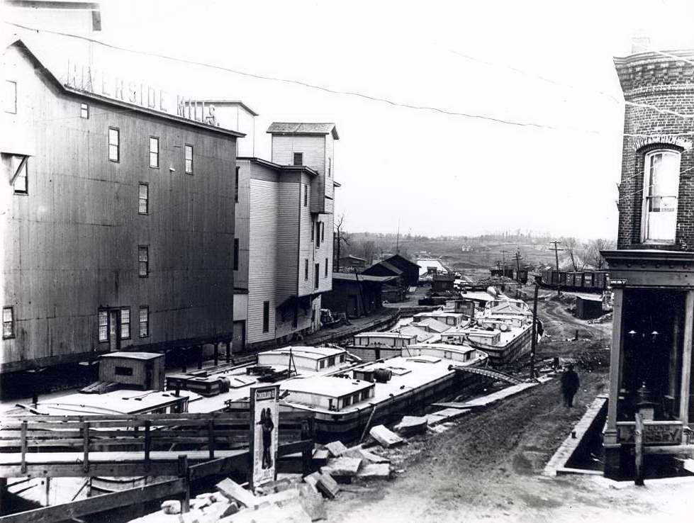 Oswego Canal and mills