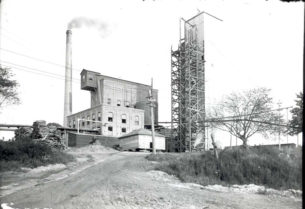 Paper mill at Battle Island