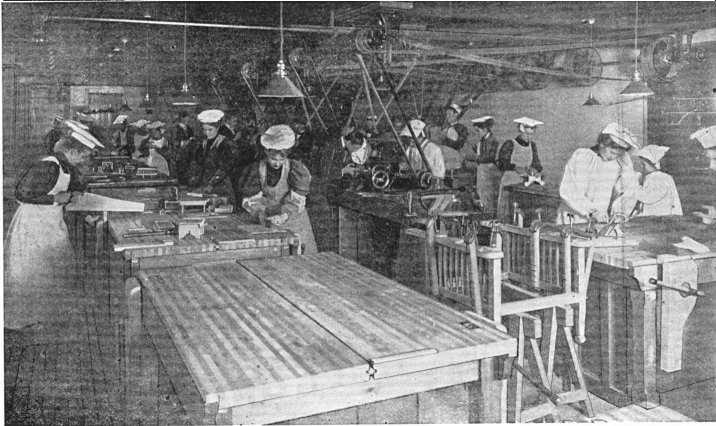First Organized Manual Training Shop, 1895