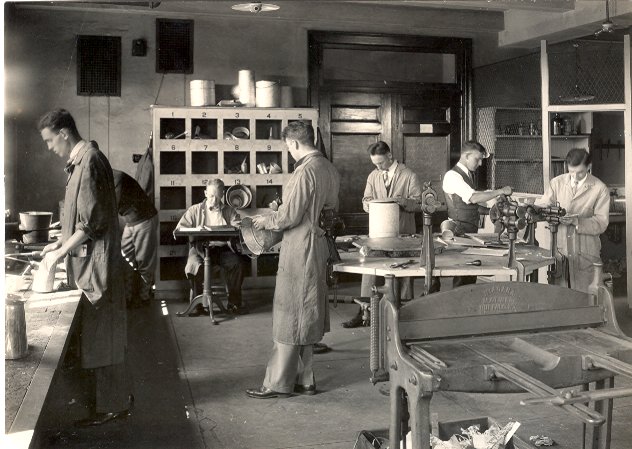 Industrial Arts Department Tin Shop