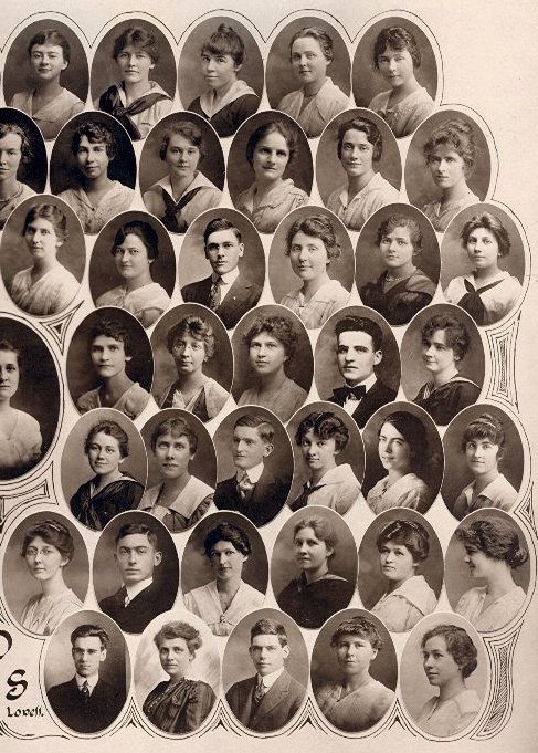 1917 ONS graduating class - Class of 1917