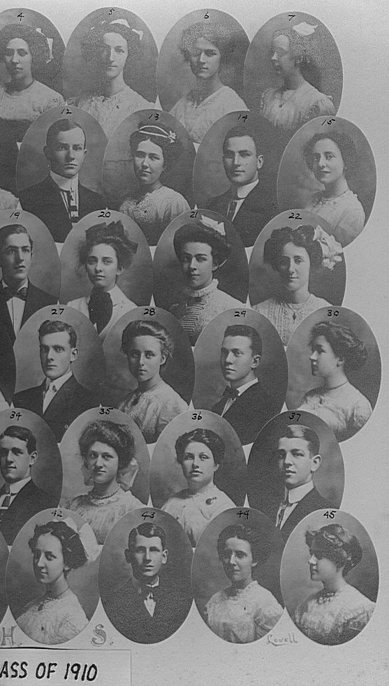 1910 Oswego High School class - 1910 Oswego High School class