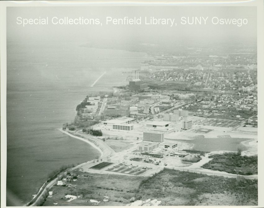 Aerial campus view, 1969