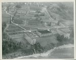 Campus aerial view, circa 1950