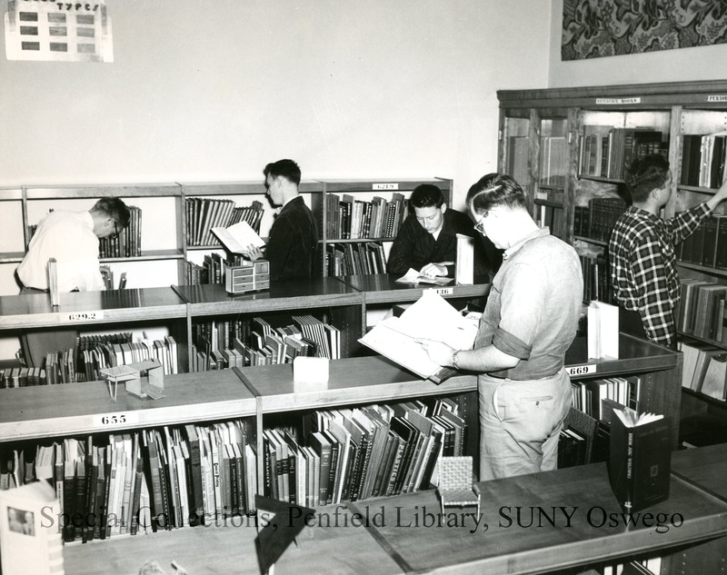 Penfield Library (RIch Hall) interior - 12-11b  Penfield Library / Rich Hall