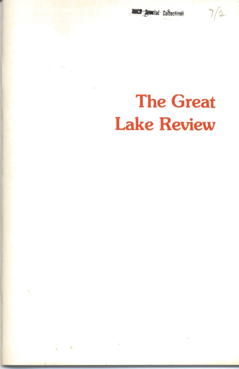 Great Lake Review - Fall 1976 - New 1