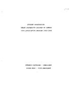 19th Session (1983-84) Legislative Documents