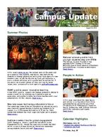 Campus Update August 29, 2012