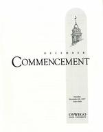 1997 - December - AM - Commencement - SUNY Oswego