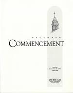 1999 - December - AM - Commencement - SUNY Oswego