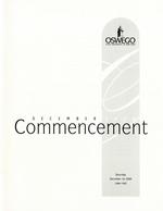 2000 - December - AM - Commencement - SUNY Oswego