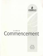 2001 - May - AM - Commencement - SUNY Oswego